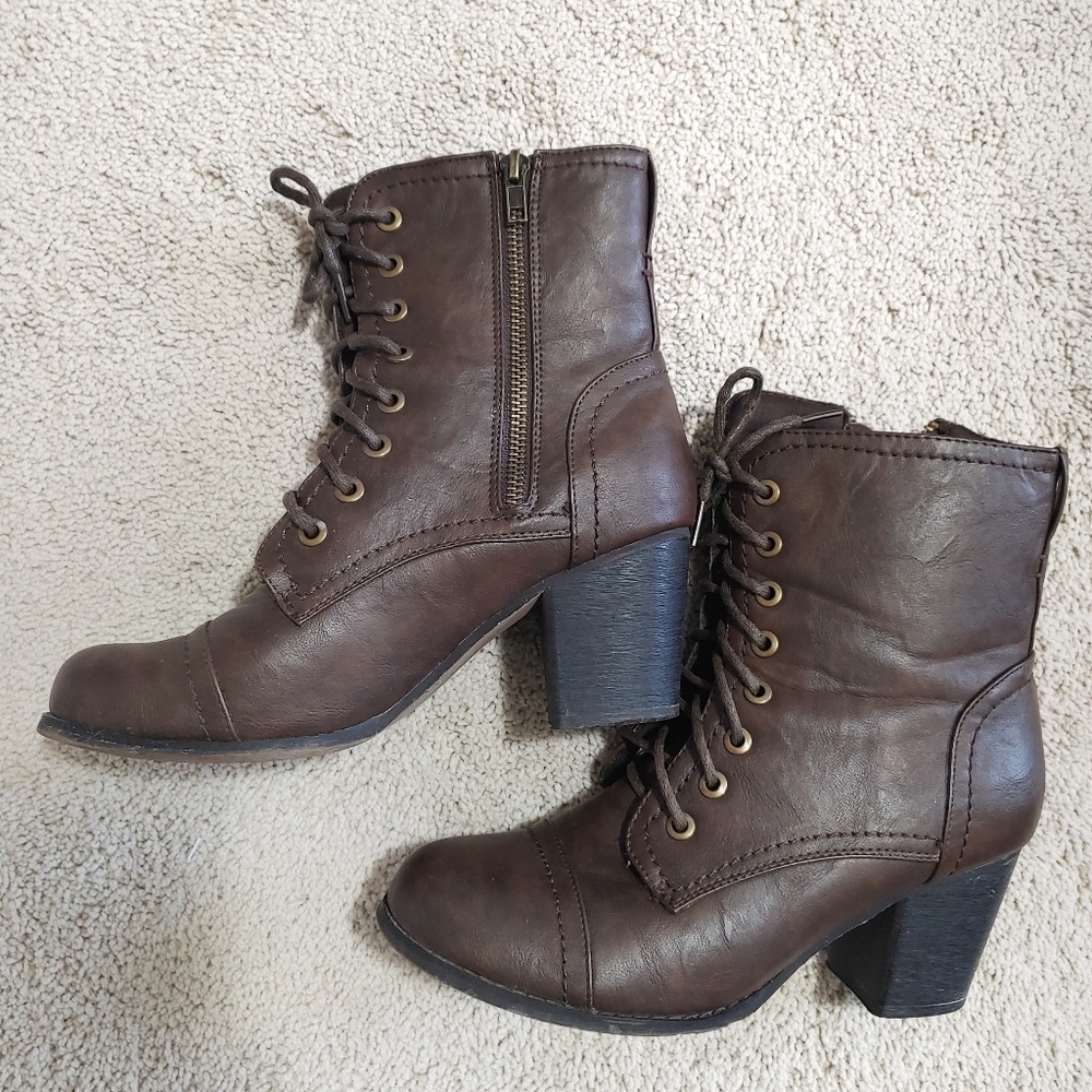 Brown boots